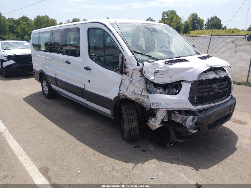 Vin: 1fbzx2zm9kkb05541, lot: 46392825, ford transit-350 xlt 20191