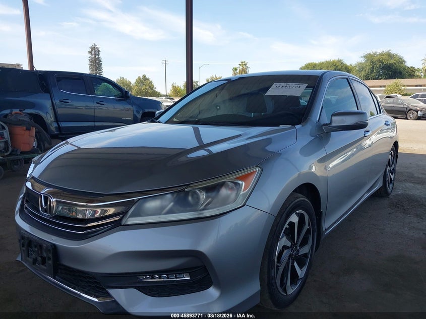 2017 Honda Accord, Правий зад, IAAI, VIN 1HGCR2F76HA223704 — фото 2