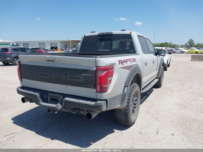 Vin: 1ftfw1rg8rfb10772, lot: 46392852, ford f-150 raptor 20244