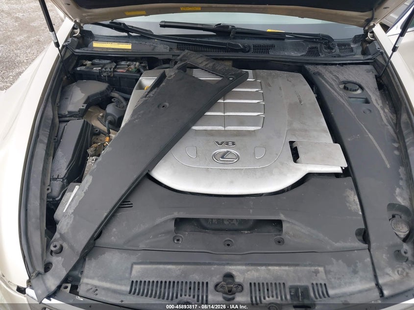 LEXUS LS 460 2010 VIN JTHCL5EF8A5006100