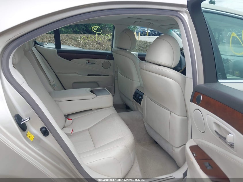 LEXUS LS 460 2010 VIN JTHCL5EF8A5006100