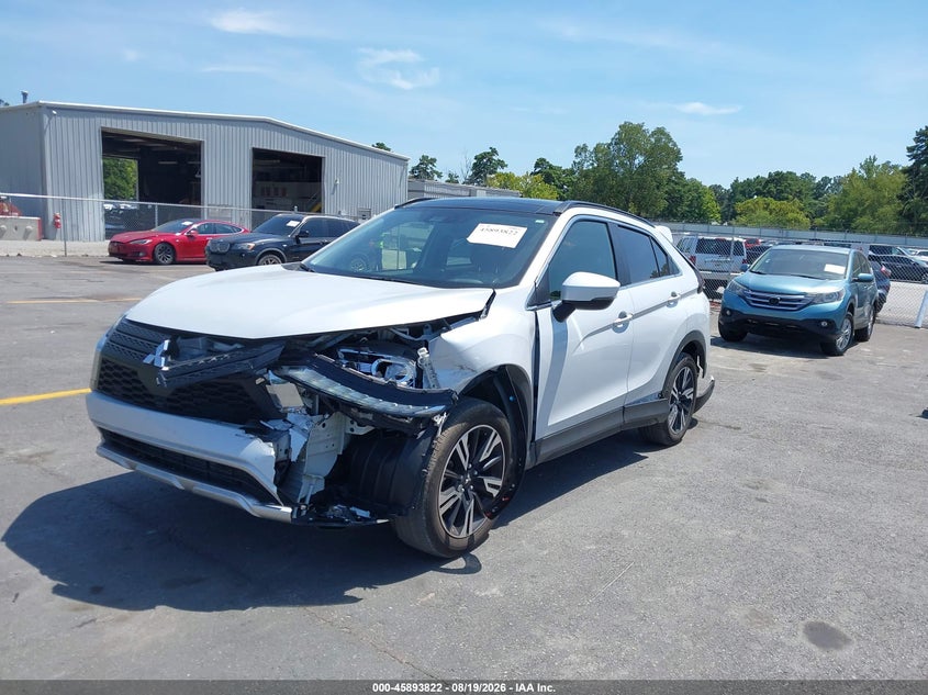 Vin: ja4atwaaxsz008735, lot: 46392883, mitsubishi eclipse cross se s-awc 20252
