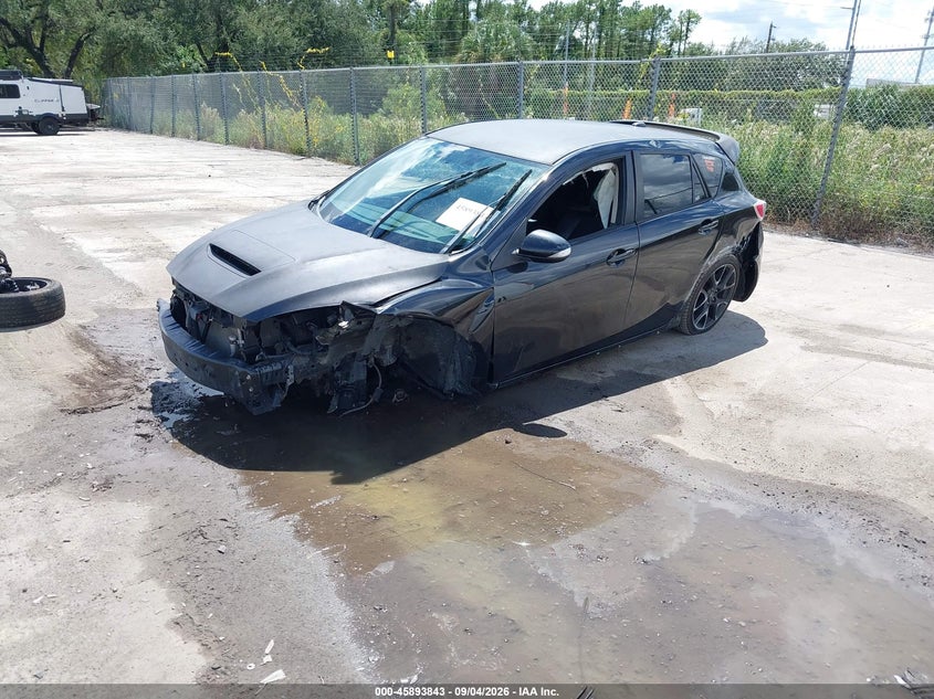 Vin: jm1bl1l34d1733633, lot: 46392904, mazda mazdaspeed3 touring 20132