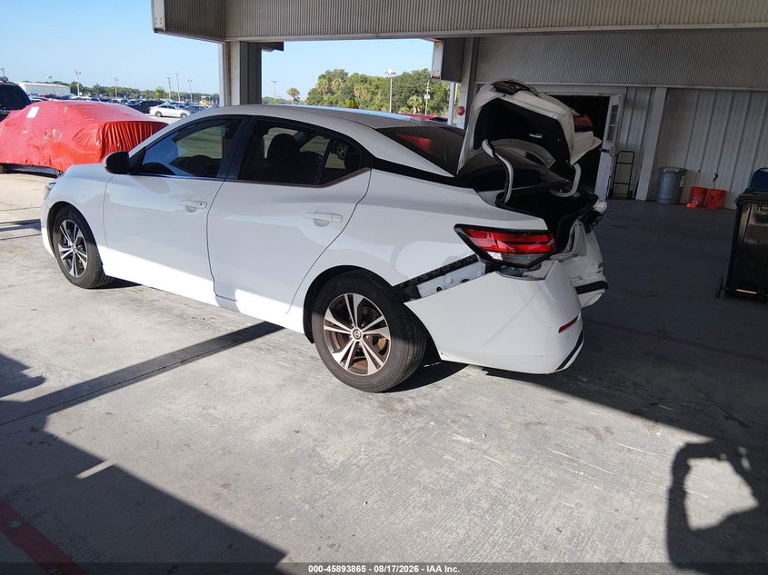 Vin: 3n1ab8cv6py267859, lot: 46392926, nissan sentra sv xtronic cvt 20233