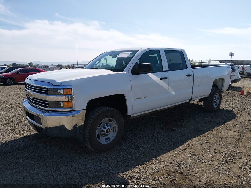 Vin: 1gc1kueg9hf218880, lot: 46392973, chevrolet silverado 2500hd work truck 20172