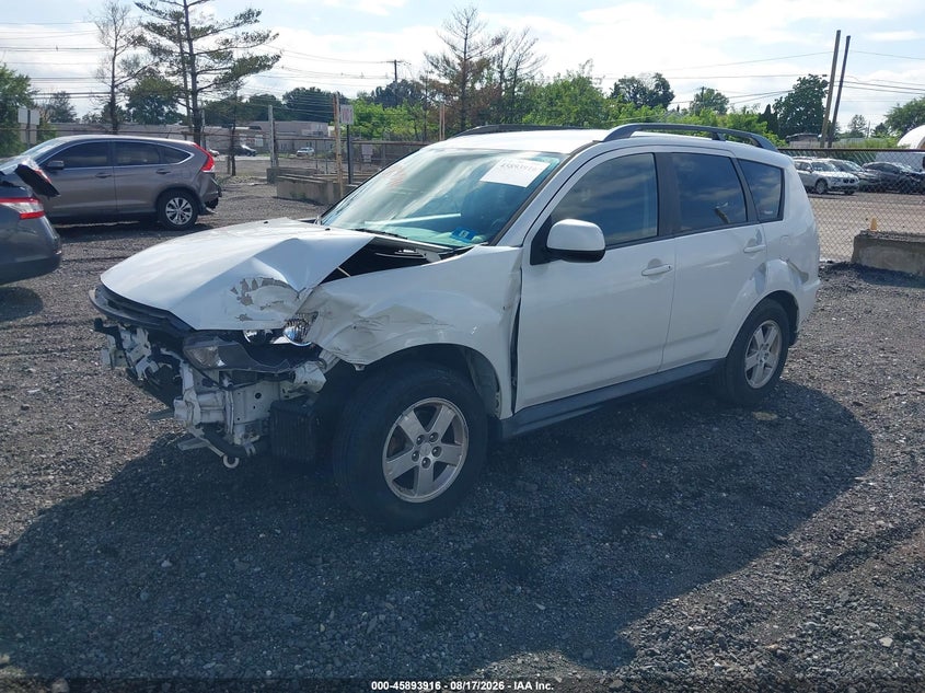 Vin: ja4at2aw6az013983, lot: 46392977, mitsubishi outlander es 20102