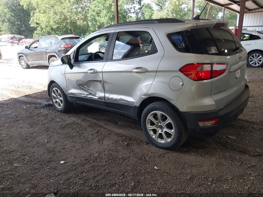 Vin: maj3p1te2jc237522, lot: 46392989, ford ecosport se 20183