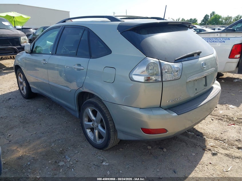 2007 LEXUS RX SPORT UTILITY VEHICLE 3.5L V-6 DOHC, VVT, 270HP