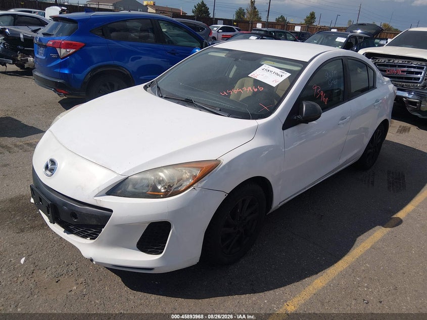 Vin: jm1bl1v79c1592749, lot: 46393029, mazda mazda3 i touring 20122