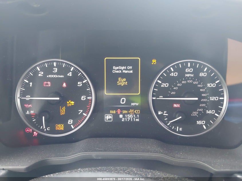 2025 SUBARU FORESTER auction photo 7