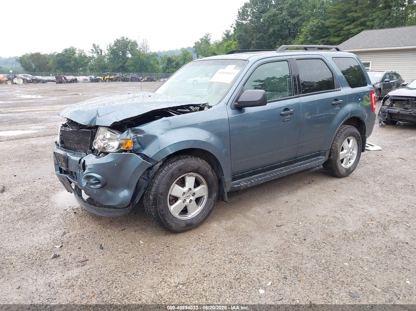 2011 Ford Escape, Front End, IAAI, VIN 1FMCU9DG2BKB11536 — photo 2