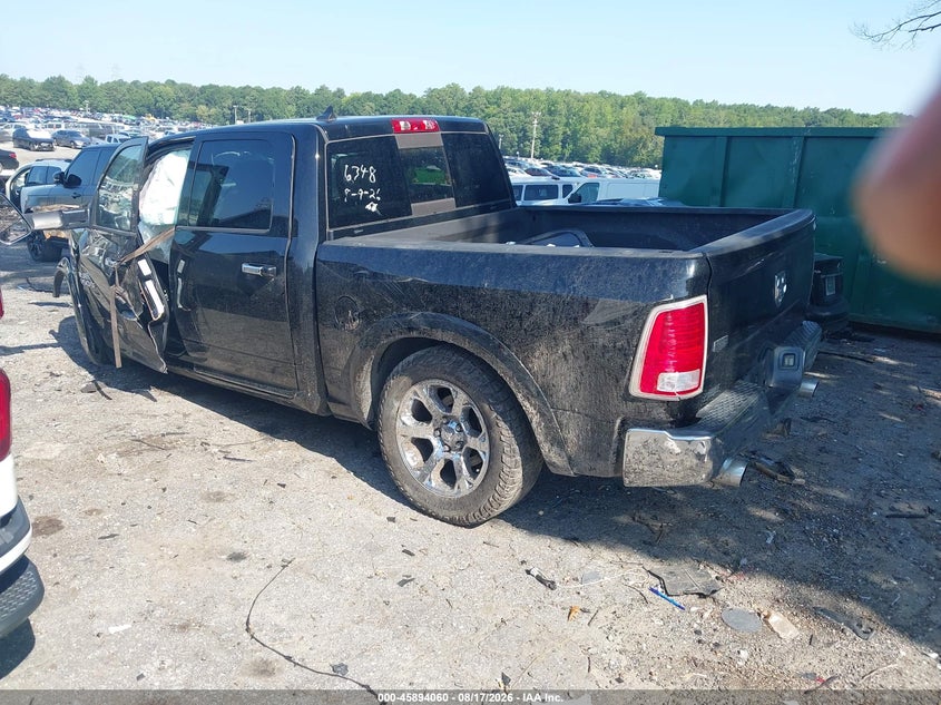 Vin: 1c6rr6nt9ds686348, lot: 46393121, ram 1500 laramie 20133