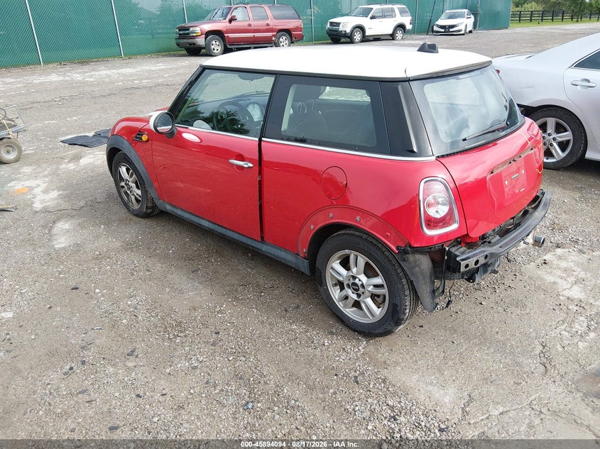 Vin: wmwsu3c51dt373846, lot: 46393155, mini hardtop cooper 20133