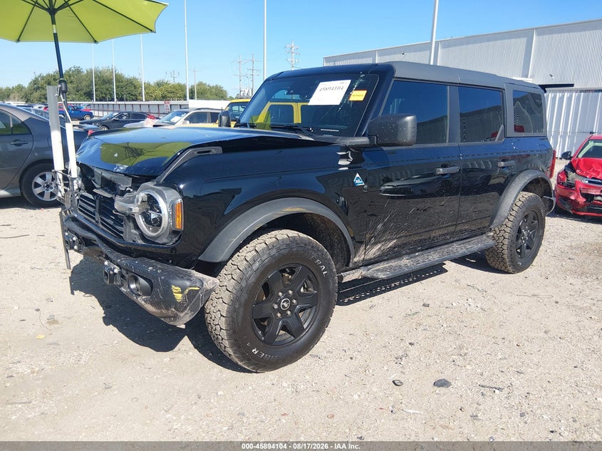 Vin: 1fmde1bhxrlb50815, lot: 46393165, ford bronco black diamond 20242