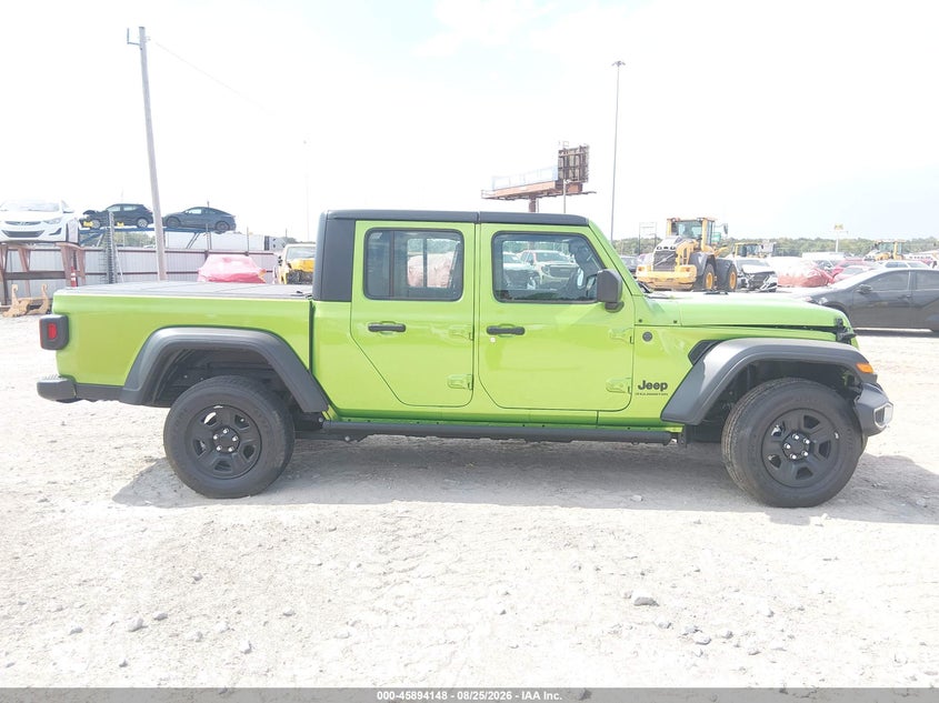 JEEP GLADIATOR 2025 VIN 1C6PJTAG9SL543705