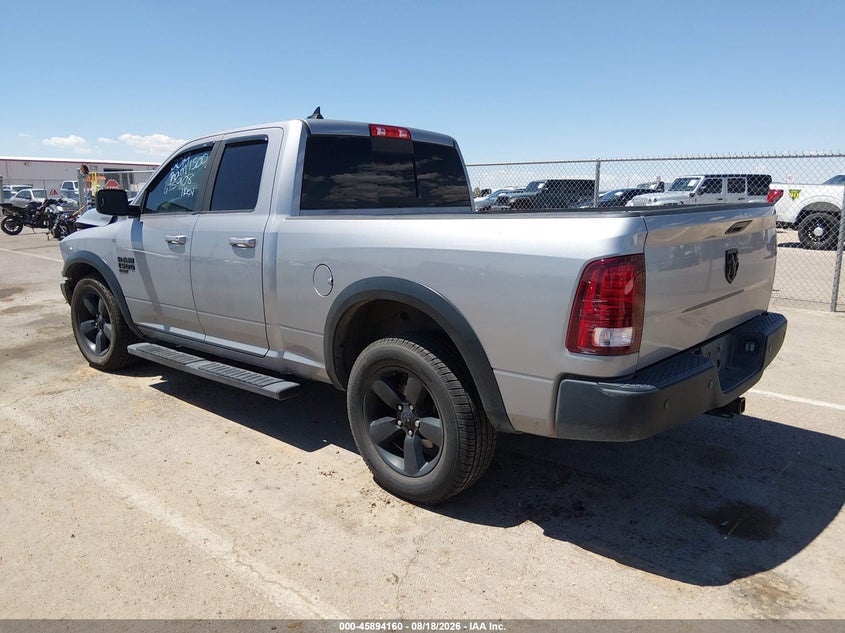 Vin: 1c6rr6gg3ks675908, lot: 46393221, ram 1500 classic warlock  4x2 6'4 box 20193