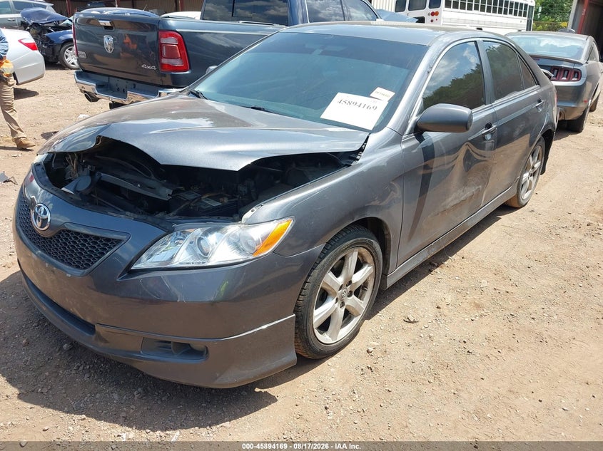 2009 Toyota Camry, Перёд и зад, IAAI, VIN 4T1BE46K09U377455 — фото 2