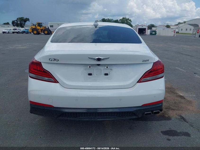 GENESIS G70 2020 VIN KMTG44LA5LU050793