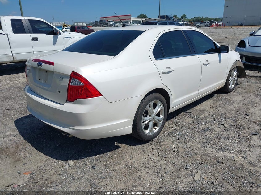 Vin: 3fahp0ha8cr233212, lot: 46393235, ford fusion se 20124