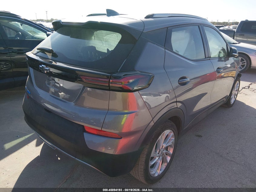 Vin: 1g1fy6s04p4164091, lot: 46393254, chevrolet bolt euv fwd lt 20234