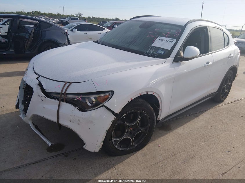 Vin: zaspajan4k7c39872, lot: 46393258, alfa romeo stelvio sport rwd 20192