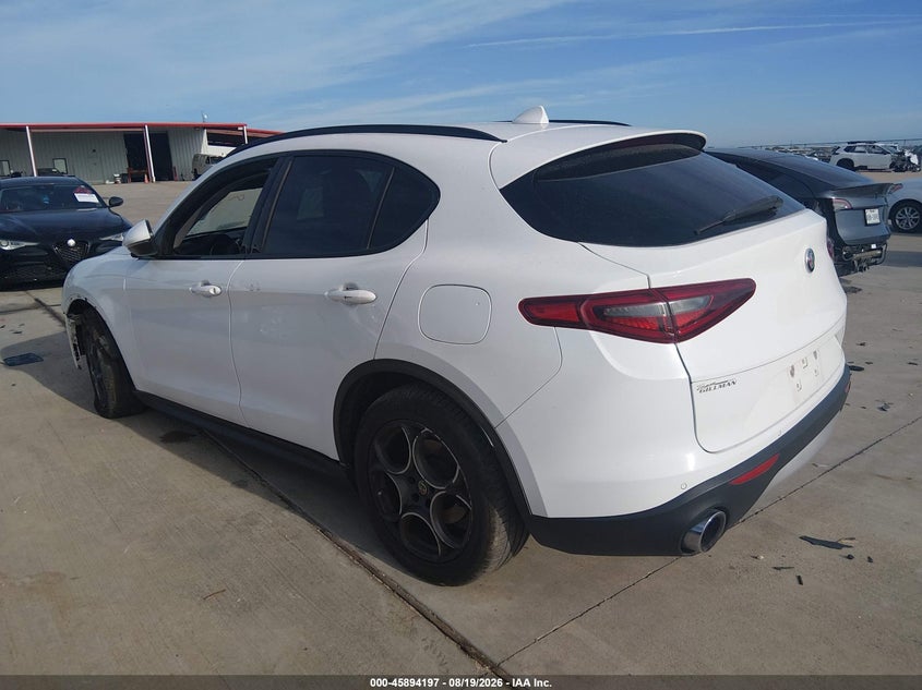 Vin: zaspajan4k7c39872, lot: 46393258, alfa romeo stelvio sport rwd 20193