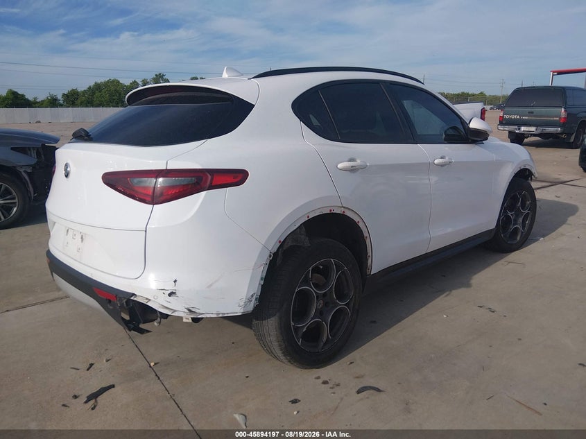 Vin: zaspajan4k7c39872, lot: 46393258, alfa romeo stelvio sport rwd 20194