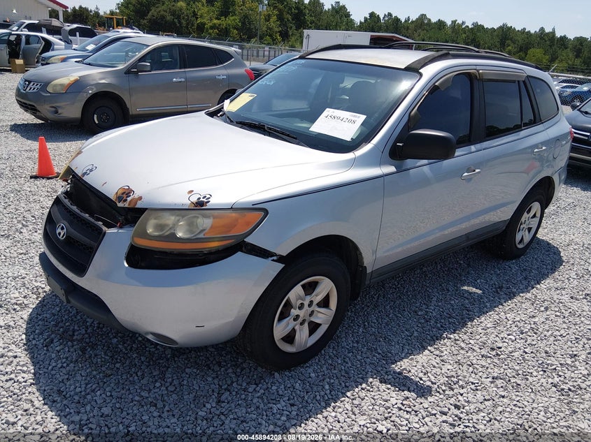 2009 Hyundai Santa Fe, Front End, IAAI, VIN 5NMSG13D89H301010 — photo 2