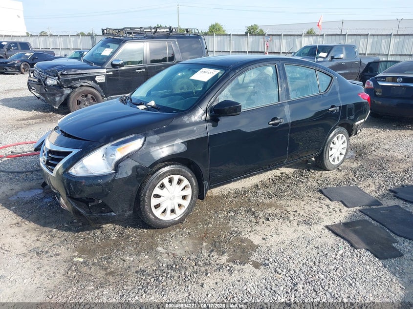 Vin: 3n1cn7ap8jl855099, lot: 46393282, nissan versa 1.6 s+ 20182