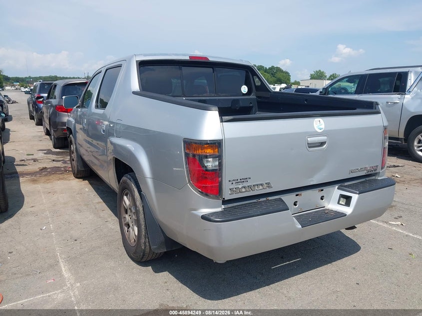 HONDA RIDGELINE 2007 VIN 2HJYK16527H545656