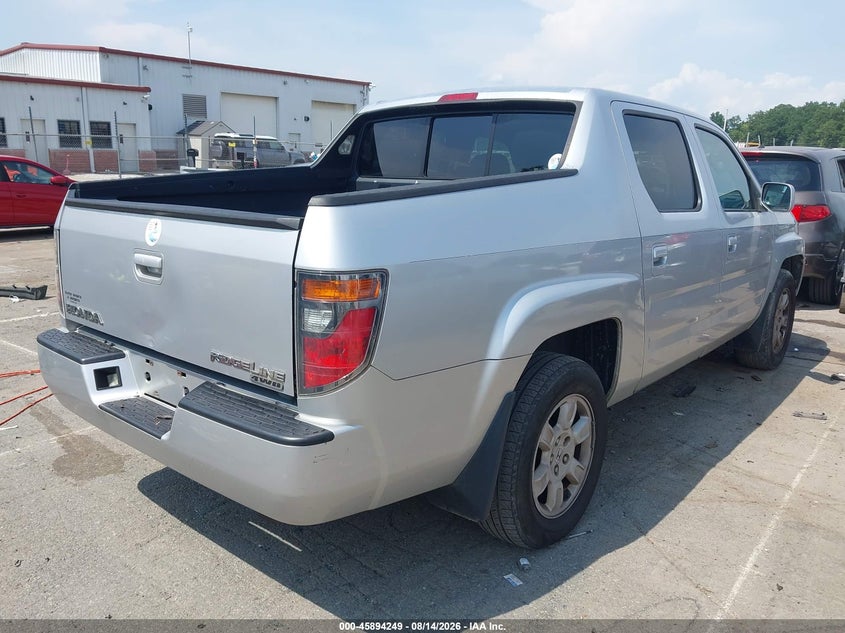 HONDA RIDGELINE 2007 VIN 2HJYK16527H545656