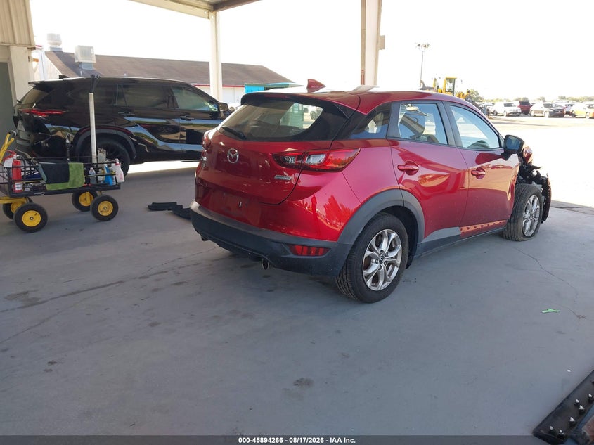 Vin: jm1dkdb78k0436482, lot: 46393327, mazda cx-3 sport 20194