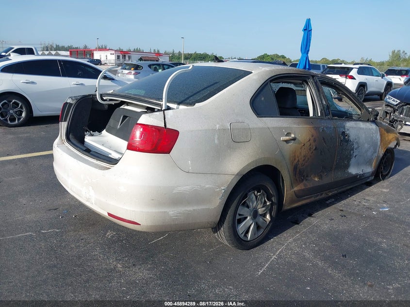 VOLKSWAGEN JETTA 2014 VIN 3VWD07AJ0EM371999