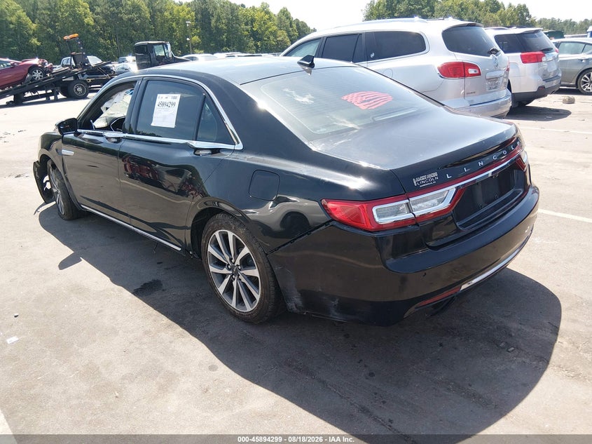 Vin: 1ln6l9hkxj5609690, lot: 46393360, lincoln continental livery 20183