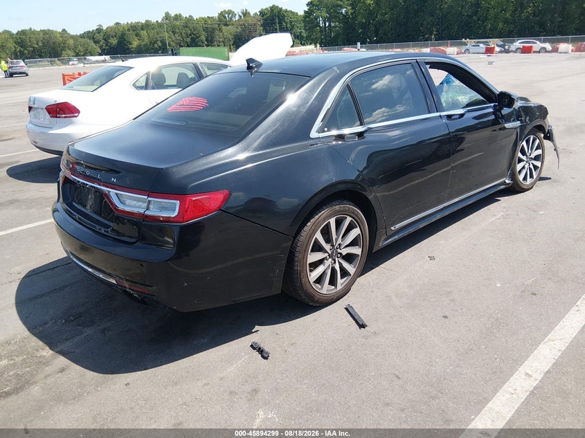 Vin: 1ln6l9hkxj5609690, lot: 46393360, lincoln continental livery 20184