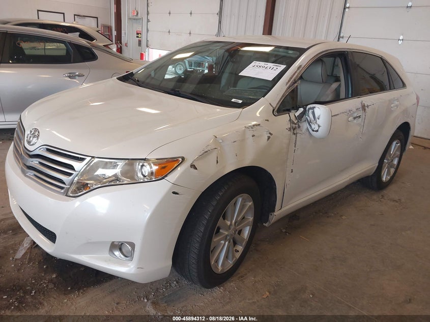 2010 Toyota Venza, Лівий бік, IAAI, VIN 4T3ZA3BBXAU035033 — фото 2