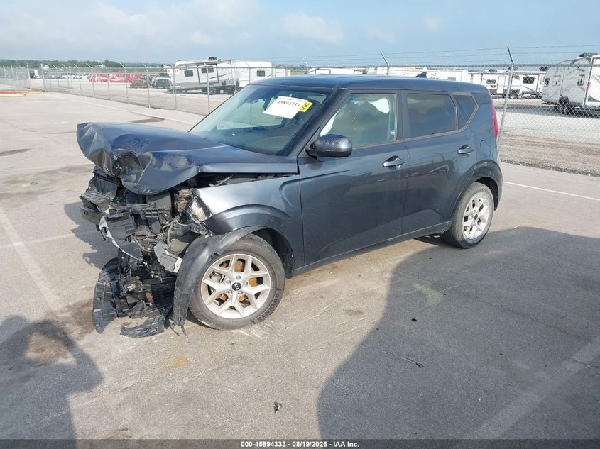 2020 Kia Soul S, Front End, IAAI, VIN KNDJ23AU4L7060148 — photo 2