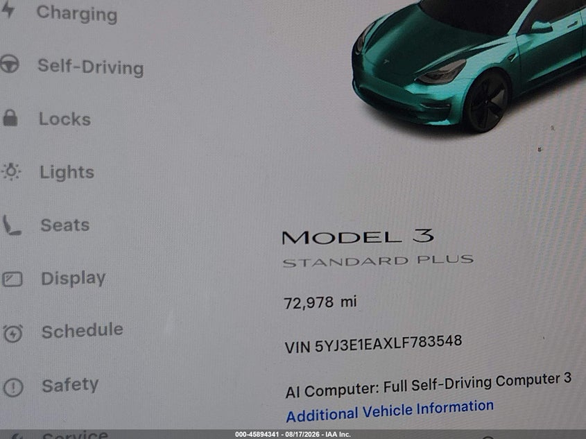TESLA MODEL 3 - zdjęcie 14