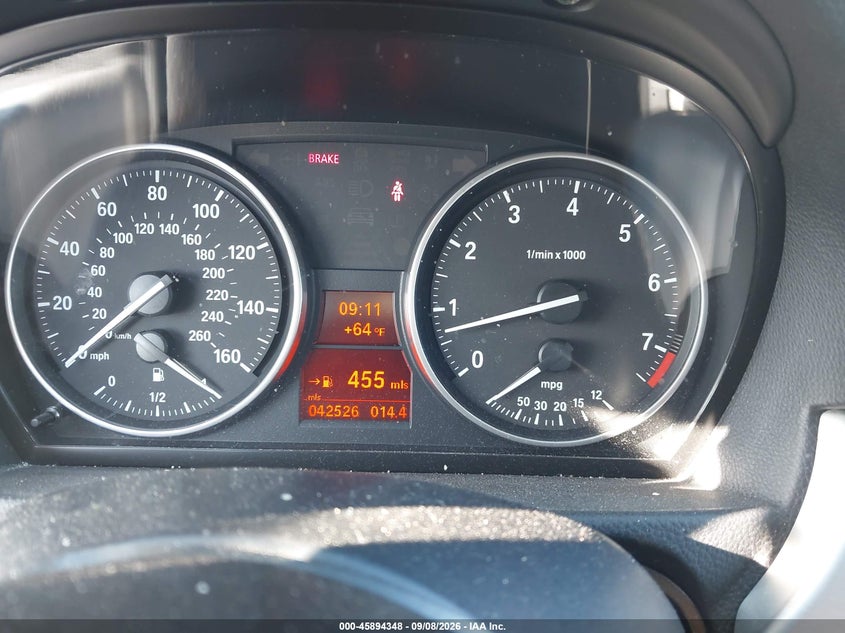 2011 BMW 3ER SEDAN 3.0L I-6 DOHC, VVT, 230HP