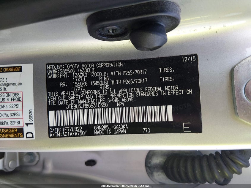 TOYOTA 4RUNNER - zdjęcie 9