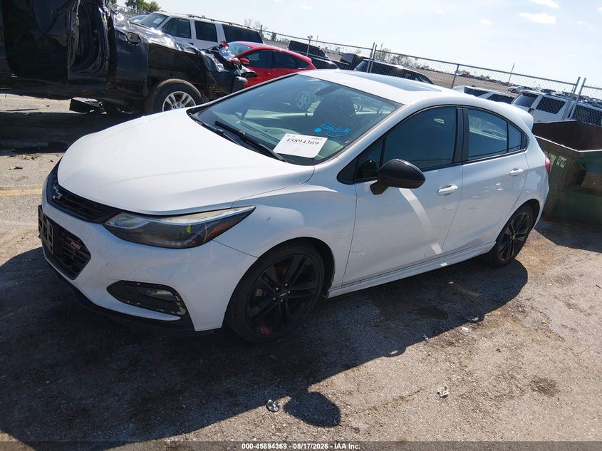 2018 Chevrolet Cruze, Град, IAAI, VIN 3G1BE6SM7JS635538 — фото 2