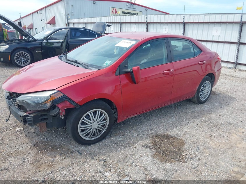 2018 Toyota Corolla, Удар спереди, IAAI, VIN 5YFBURHE9JP811577 — фото 2