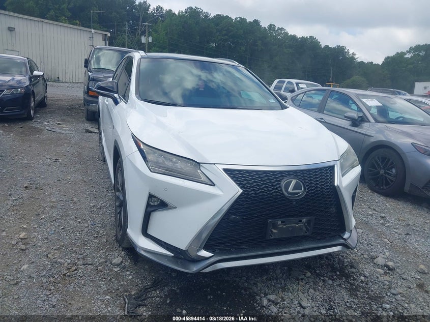 Vin: 2t2bzmca2hc104500, lot: 46393475, lexus rx 350 f sport 20171