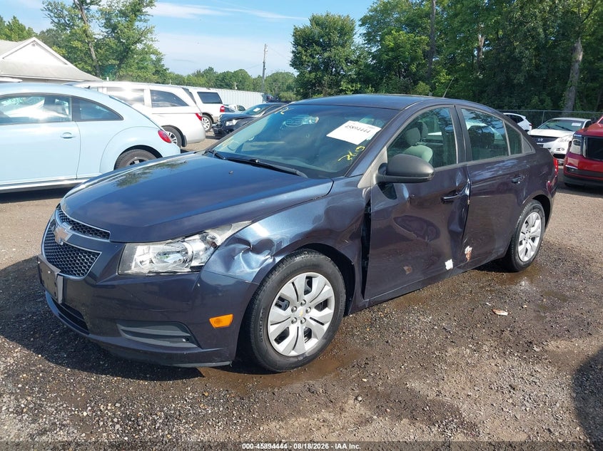 2014 Chevrolet Cruze Ls Auto, Левый бок, IAAI, VIN 1G1PA5SH0E7270185 — фото 2