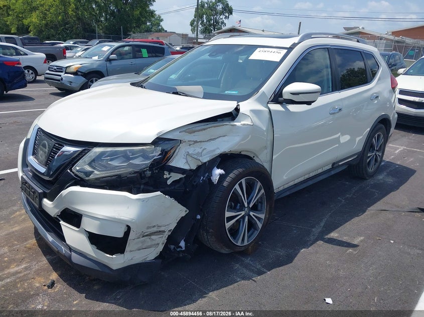 2017 NISSAN ROGUE auction photo 2