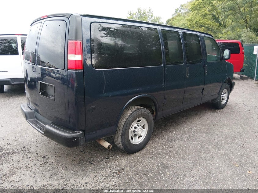 Vin: 1gnwgpff3f1272997, lot: 46393559, chevrolet express 2500 ls 20154