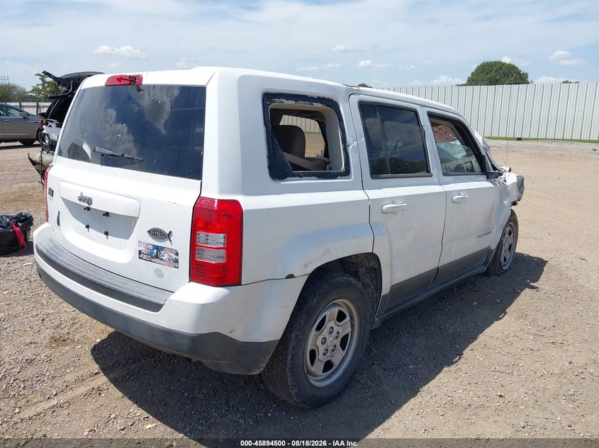 2012 JEEP PATRIOT auction photo 4