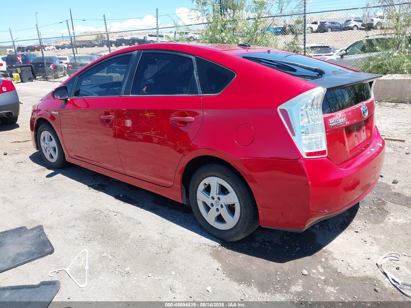 2010 TOYOTA PRIUS HATCHBACK 1.8L I-4 DOHC, VVT, 98HP