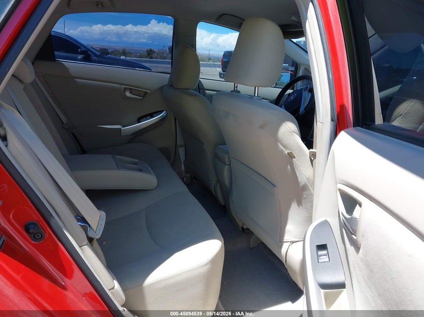 2010 TOYOTA PRIUS HATCHBACK 1.8L I-4 DOHC, VVT, 98HP