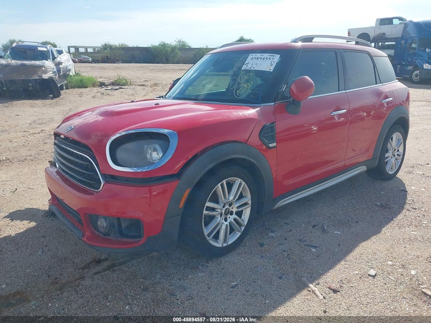 Vin: wmzyw3c06l3l17105, lot: 46393618, mini countryman cooper 20202